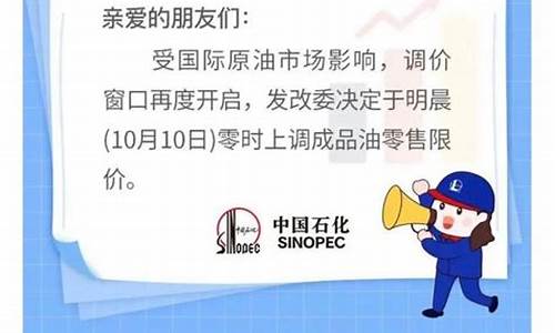 油价调整权威发布通知-油价调整价目表